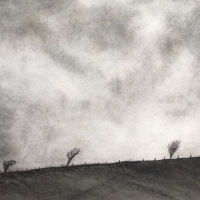 An alternative to monochrome photography - drawing in charcoal